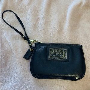 Coach wristlet- Black